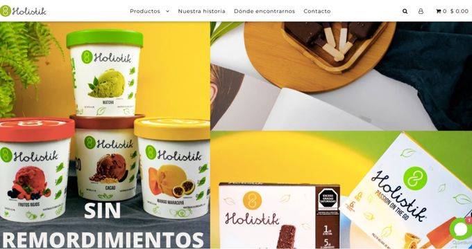 Holistik Página Web Shopify