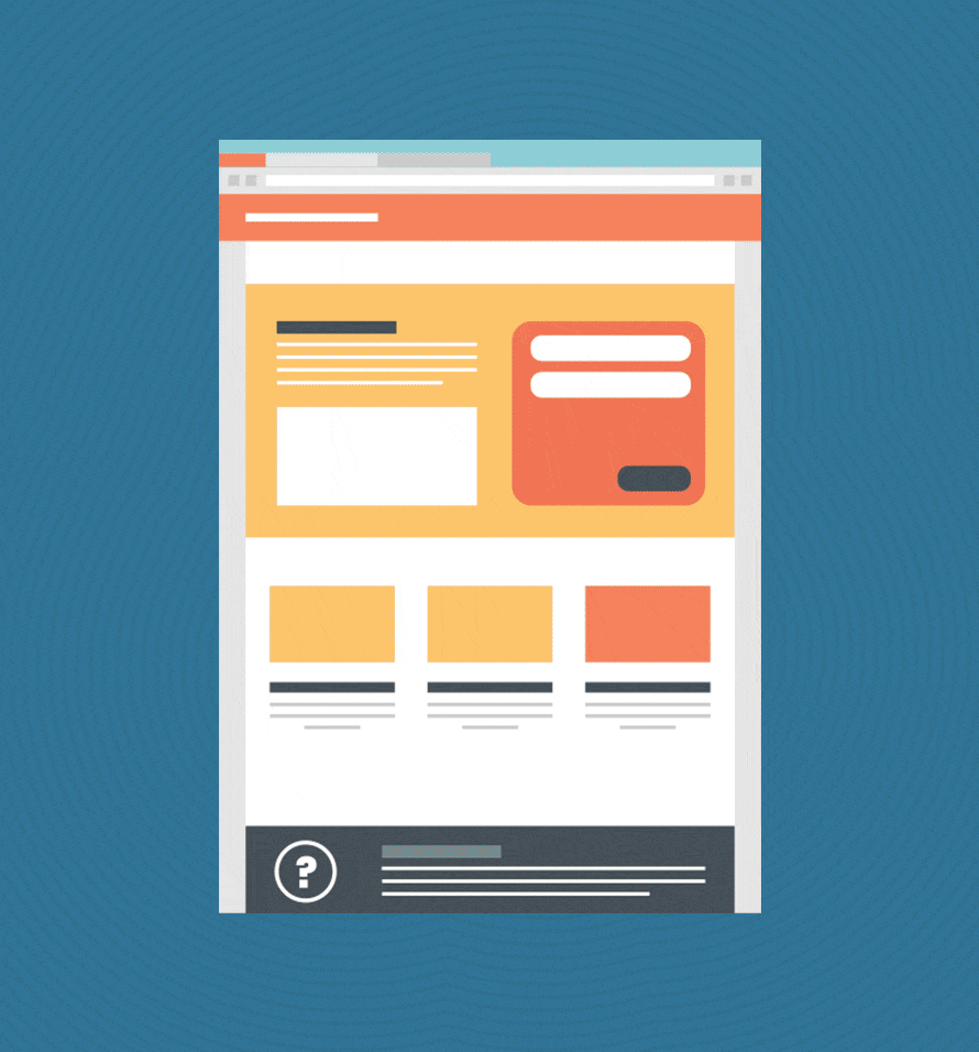 Landing page